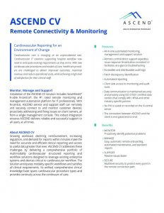 thumbnail of ASCEND CV Remote Connectivity and Monitoring